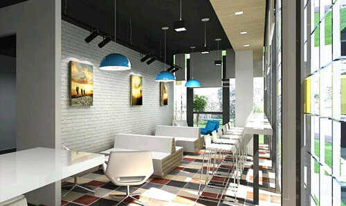 貿(mào)易公司茶水區(qū)設計效果圖